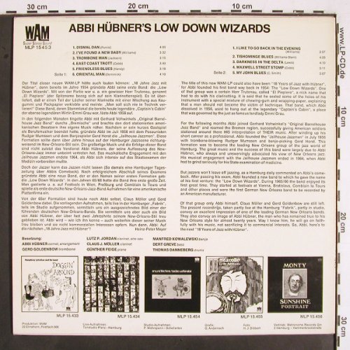 Hübner,Abbi & Lowdown Wizards: From New Orleans To Hamburg, WAM (MLP 15 453), D, 1972 Typ: LP Best.-Nr.: V2217 Preis: 9,00 Euro