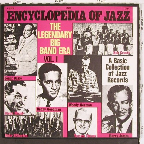 V.A.Encyclopedia Of Jazz: Vol.1-Legendary Big Band Era, Joker/Dischi(C 11/4), I, BoxSet, 1970 - 4LP - V223 - 14,00 Euro
