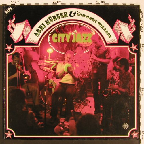 Hübner,Abbi & Lowdown Wizards: City Jazz, Foc, Telefunken (6.28079 DP), D, 1974 Typ: 2LP Best.-Nr.: V2279 Preis: 9,00 Euro