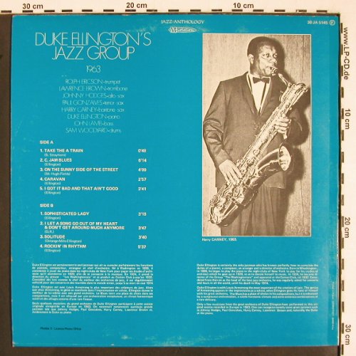 Ellington,Duke - Jazz Group: 1963 (Live), Musidisc(30 JA 5145), F, Ri,  - LP - V2301 - 9,00 Euro