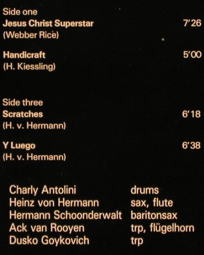Antolini,Charly: In The Groove, Foc,rec.1972, m-/vg+, MPS (inak 806), D, Ri, 1980 Typ: 2LP Best.-Nr.: V3032 Preis: 12,50 Euro