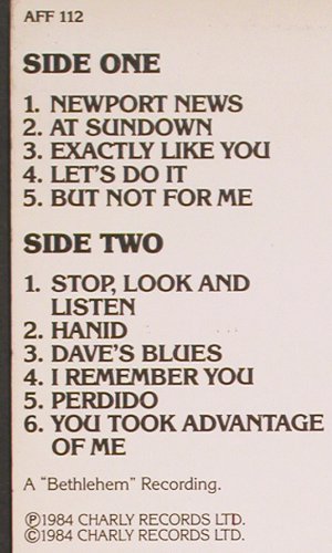 Freeman,Bud: Stop,Look and Listen to'55, vg+/vg+, Affinity (AFF 112), UK, 1984 Typ: LP Best.-Nr.: V3644 Preis: 6,00 Euro