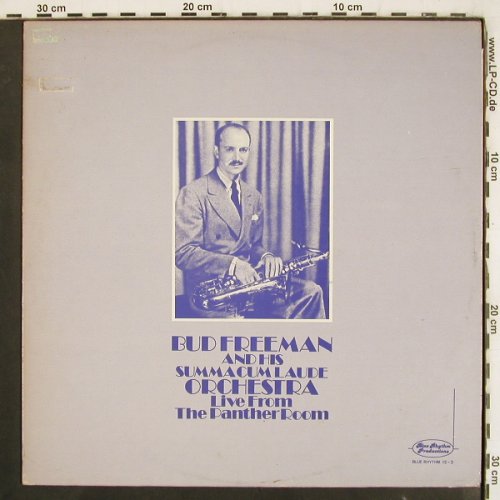 Freeman,Bud & Summa Cum Laude Orch.: Live from the Panther Room (1940), Blue Rhythm Prod. (12-3), D m /vg+ Typ: LP Best.-Nr.: V3645 Preis: 6,00 Euro