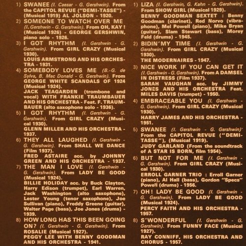 Gershwin,George: Anthology (1974), Box, CBS (CBS 66369), F, 1981 Typ: 3LP Best.-Nr.: V3646 Preis: 15,00 Euro