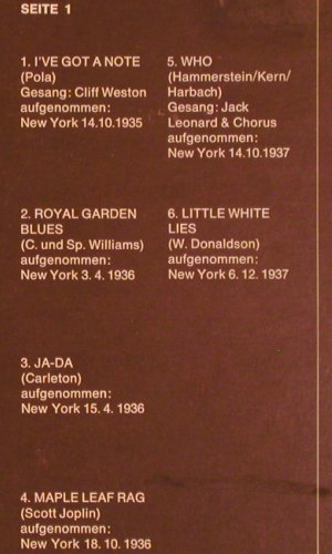 Dorsey,Tommy: I've got a note, Historia (H 628), D, 1970 Typ: LP Best.-Nr.: V3648 Preis: 7,50 Euro