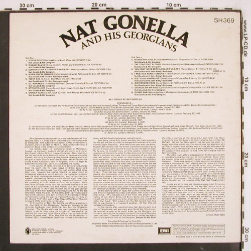 Gonella,Nat and his Georgians: Georgia on my Mind (1935-41), World Records (SH 369), UK, 1980 Typ: LP Best.-Nr.: V3681 Preis: 9,00 Euro
