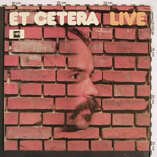 Dauner,Wolfgang - ET CETERA: Live, Foc, ( only one LP, Platte 2), MPS (88.020-2), D, 1973 Typ: LP Best.-Nr.: V3738 Preis: 5,00 Euro