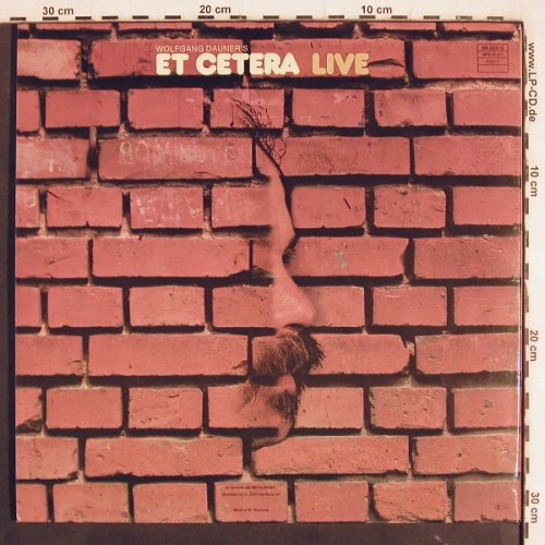 Dauner,Wolfgang - ET CETERA: Live, Foc, ( only one LP, Platte 2), MPS (88.020-2), D, 1973 Typ: LP Best.-Nr.: V3738 Preis: 5,00 Euro