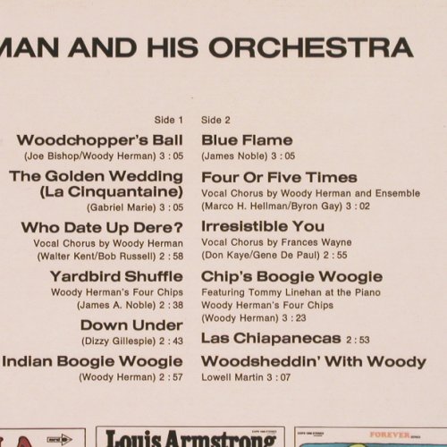 Herman,Woody & his Orchestra: Woody's Golden Favorites, Coral (COPS 1503), D Typ: LP Best.-Nr.: V497 Preis: 7,50 Euro