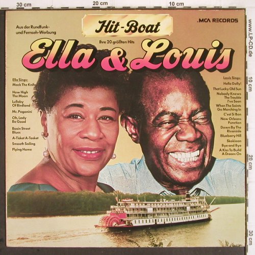 Fitzgerald,Ella & Louis Armstrong: Hit-Boat, MCA (0062 133), D Typ: LP Best.-Nr.: V511 Preis: 9,00 Euro