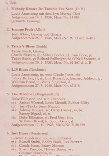 V.A.Musikkunde in Beispielen: Die Entwicklung des Jazz, Mono, D.Gr./Schwann(LPEM 19 305), D, Foc, 1957 - LP - V522 - 9,00 Euro