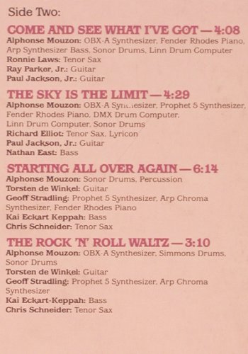 Mouzon,Alphonse: The Sky Is The Limit, Metronome(825 948-1 ME), D, 1985 - LP - V52 - 6,00 Euro