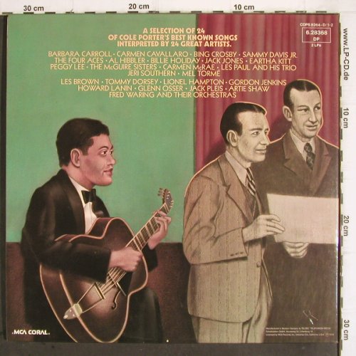 V.A.Cole Porter: A Portrait In Music, Foc, MCA(6.28368 DP), D, 1976 - 2LP - V648 - 7,50 Euro