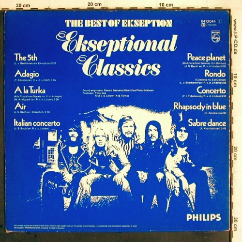 Ekseption: Ekseptional Classics, The Best of, Philips (6410 044), D Typ: LP Best.-Nr.: V658 Preis: 6,00 Euro