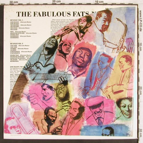 Navarro,Fats: The Fabulous  - Vol.1,m /vg+,Poster, Blue Note(81531), F,Ri(1947), 1984 - LP - V716 - 12,50 Euro