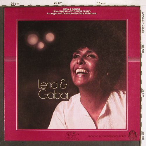 Horne,Lena & Gabor Szabo: Lena & Gabo, vg+/m-, Gryphon/Teldec (6.24451 AT), D, 1980 Typ: LP Best.-Nr.: V7 Preis: 7,50 Euro