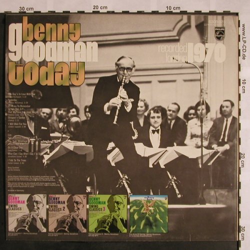 Goodman,Benny: Today (Recorded London 1970), Philips(6308 023), D,  - LP - X1131 - 5,50 Euro