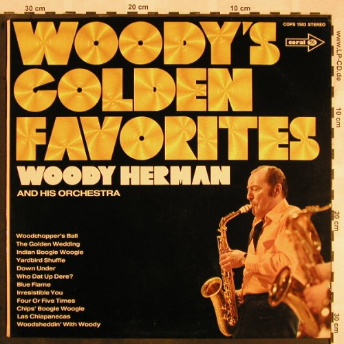 Herman,Woody & his Orchestra: Woody's Golden Favorites, Coral(COPS 1503), D,  - LP - X1347 - 6,50 Euro