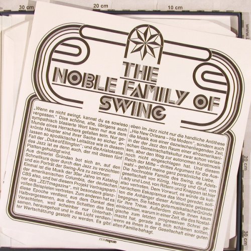 V.A.Zeitmagazin Exklusiv: The Noble Family Of Swing, CBS(LSP 14 500), NL, 1974 - 5LP - X337 - 12,50 Euro