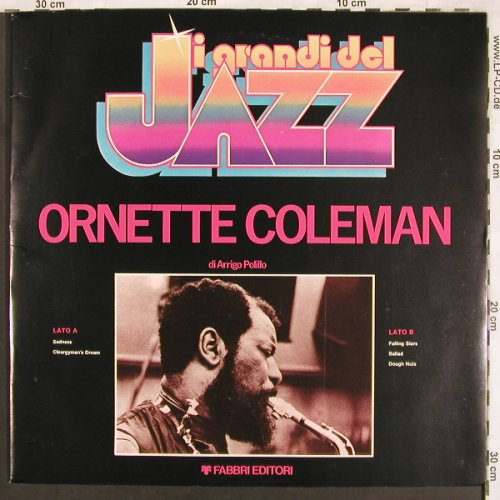 Coleman,Ornette: I Grandi del Jazz, Foc, Fabbri Editori, GdJ11(297499), I,  - LP - X3671 - 6,00 Euro