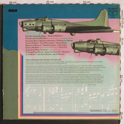 Miller,Glenn: & the Army Air Force Band,Foc, RCA(26.28044), D, 1973 - 2LP - X4004 - 7,50 Euro