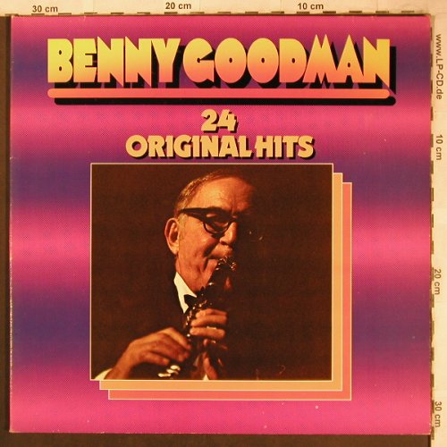 Goodman,Benny: 24 Original Hits, Foc, Top Classic/Historia(DLP 2-762), D, Ri,  - 2LP - X4650 - 6,00 Euro