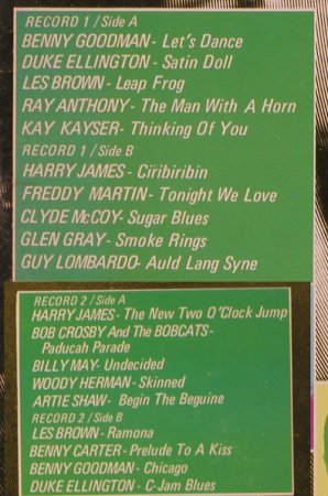 V.A.Kings of Swing: Benny Goodman...Duke Ellington, Pickwick(PTP-2072), UK,  - 2LP - X4675 - 7,50 Euro