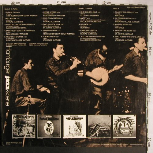 V.A.Hamburger Jazz-Szene: Abbi Hübner LDW...Jailhouse Jazzmen, 2001(DALP 2/1938), D,Foc, 1974 - 2LP - X4794 - 7,50 Euro