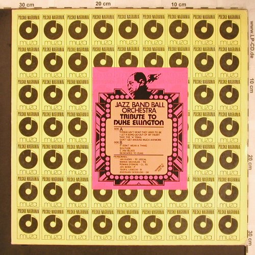 Jazz Band Ball Orchestra: Tribute to Duke Ellington, Muza (SX 1831), PL, 1979 Typ: LP Best.-Nr.: X4817 Preis: 6,00 Euro