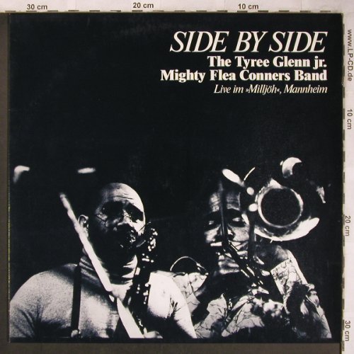 Tyree Glenn jr. Mighty Flea Conners: Side by Side,Live im Milljöh,Mannh., Joke(A-5592), D, 1980 - LP - X4843 - 9,00 Euro
