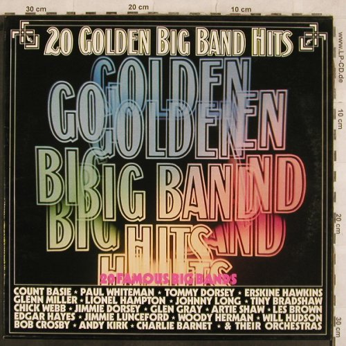 V.A.20 Golden Big Band Hits: Count Basie...Paul Whiteman, 20 Tr., MCA(6.22442 AP), D, 1976 - LP - X538 - 5,50 Euro