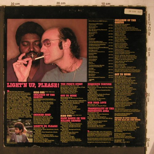 Liebman,Dave: Light'n up, Please !, Horizon(28 238XOT/SP721), D/US,co, 1977 - LP - X5597 - 12,50 Euro