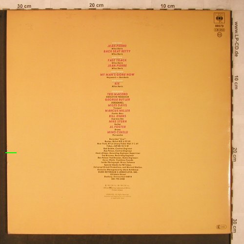 Davis,Miles: We want Miles, Foc, m-/vg+, CBS (88 579), NL, 1982 Typ: 2LP Best.-Nr.: X5603 Preis: 15,00 Euro