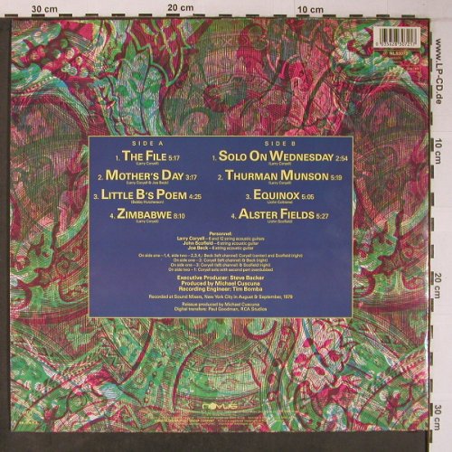 Coryell,Larry / Scofield / Joe Beck: Tributaries, Ri, like new, Novus/RCA (NL83072), D, 1979 Typ: LP Best.-Nr.: X6404 Preis: 9,00 Euro