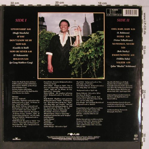 Masekela,Hugh: Uptownship, Ri, like new, Novus(PL83070), D, 1989 - LP - X6405 - 9,00 Euro