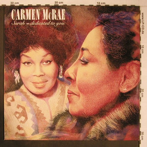 Mc Rae,Carmen: Sarah-Dedicated to you, Novus(PL90546), D,like new, 1991 - LP - X6412 - 12,50 Euro