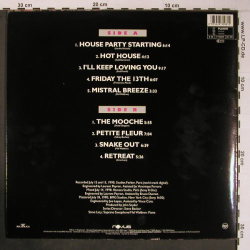 Lacy,Steve / Mal Waldron: Hot House, Novus(PL83098), D,like new, 1991 - LP - X6414 - 30,00 Euro