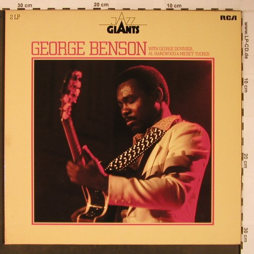 Benson,George: Jazz Giants, w.Duvivier,Harewood, RCA,Musterplatte (NL45339), D, 1981 Typ: 2LP Best.-Nr.: X6432 Preis: 15,00 Euro