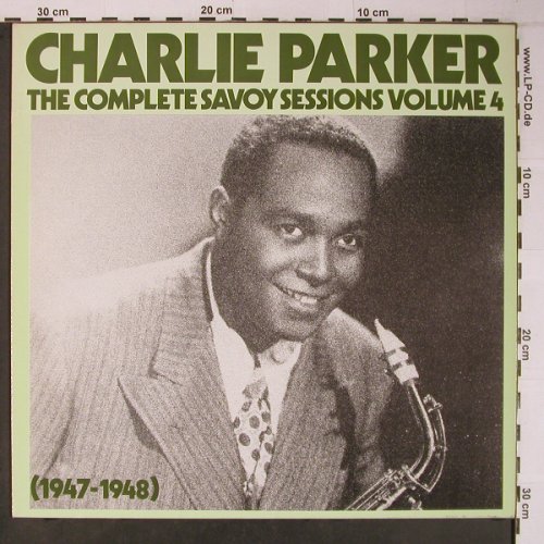 Parker,Charlie: The Complete Savoy Sess.Vol.4, Ri, Savoy(WL70813), D, 1947-48, 1985 - LP - X6436 - 12,50 Euro