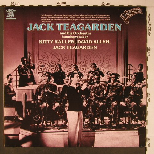 Teagarden,Jack & his Orch.: Varsity Sides, like new, Savoy(WL70827), D, 1986 - LP - X6459 - 9,00 Euro