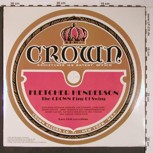Henderson,Fletcher: The Crown King of Swing, FS-New, Savoy (WL70543), D,Cover~~~, 1985 Typ: LP Best.-Nr.: X6472 Preis: 20,00 Euro