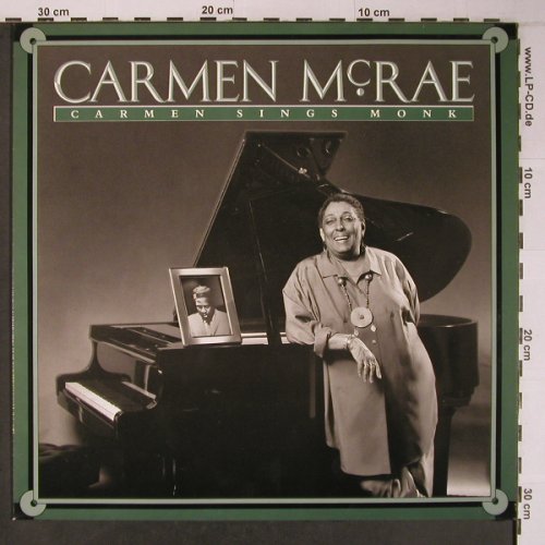 Mc Rae,Carmen: Carmen Sings Monk, vg+/m-, Novus(PL83086), D, 1990 - LP - X6482 - 7,50 Euro