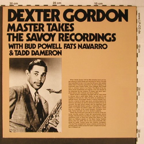 Gordon,Dexter: Master Takes-Savoy Session, Savoy (WL70814), D,Ri, 1985 Typ: LP Best.-Nr.: X6498 Preis: 12,50 Euro