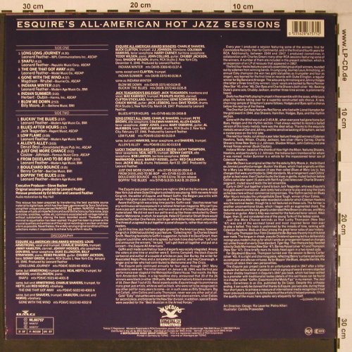 Esquire's All-American: Hot Jazz Sessions, like new, Bluebird(NL86757), D, 1988 - LP - X6503 - 12,50 Euro