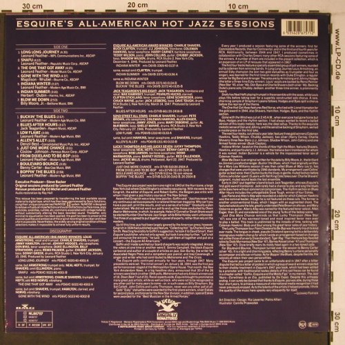 Esquire's All-American: Hot Jazz Sessions, like new, Bluebird (NL86757), D, 1988 Typ: LP Best.-Nr.: X6503 Preis: 12,50 Euro