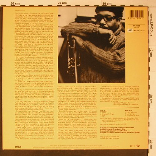 Adderley,Nat: That's Nat !.rec1955, likeNew, Savoy (WL70506), D,Ri, 1984 Typ: LP Best.-Nr.: X6569 Preis: 14,00 Euro
