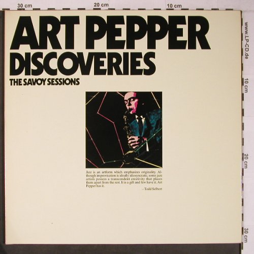 Pepper,Art: Discoveries, Foc, Savoy(WL70507(2)), D,like new, 1984 - 2LP - X6571 - 24,00 Euro