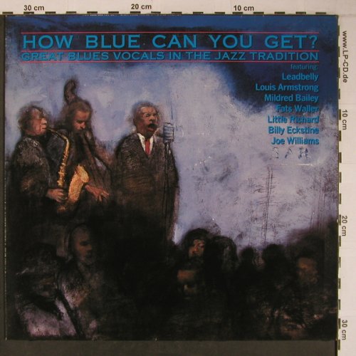 V.A.How Blue Can You Get: Gr.Blues Vocals i Jazz Trad., Bluebird(NL86758), D, Ri, 1989 - LP - X6589 - 9,00 Euro