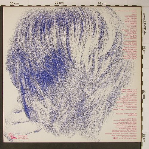 Falk,Dieter: On Time, VG+/m-, Pila Music GmbH (LP 20 132), D, 1985 Typ: LP Best.-Nr.: X6605 Preis: 6,00 Euro