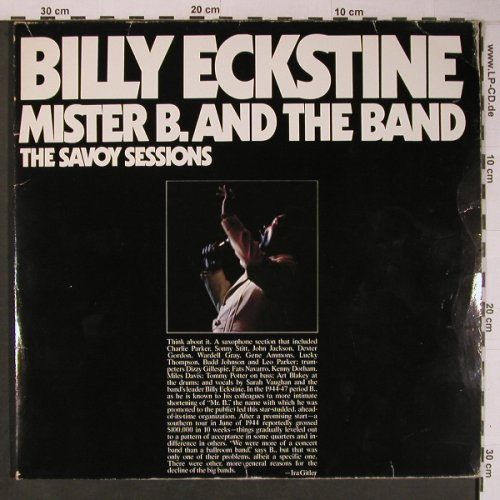 Eckstine,Billy: Mister B.And The Band,Foc,vg+/VG+, Savoy(WL70522(2)), D,Ri, 1985 - 2LP - X6628 - 7,50 Euro